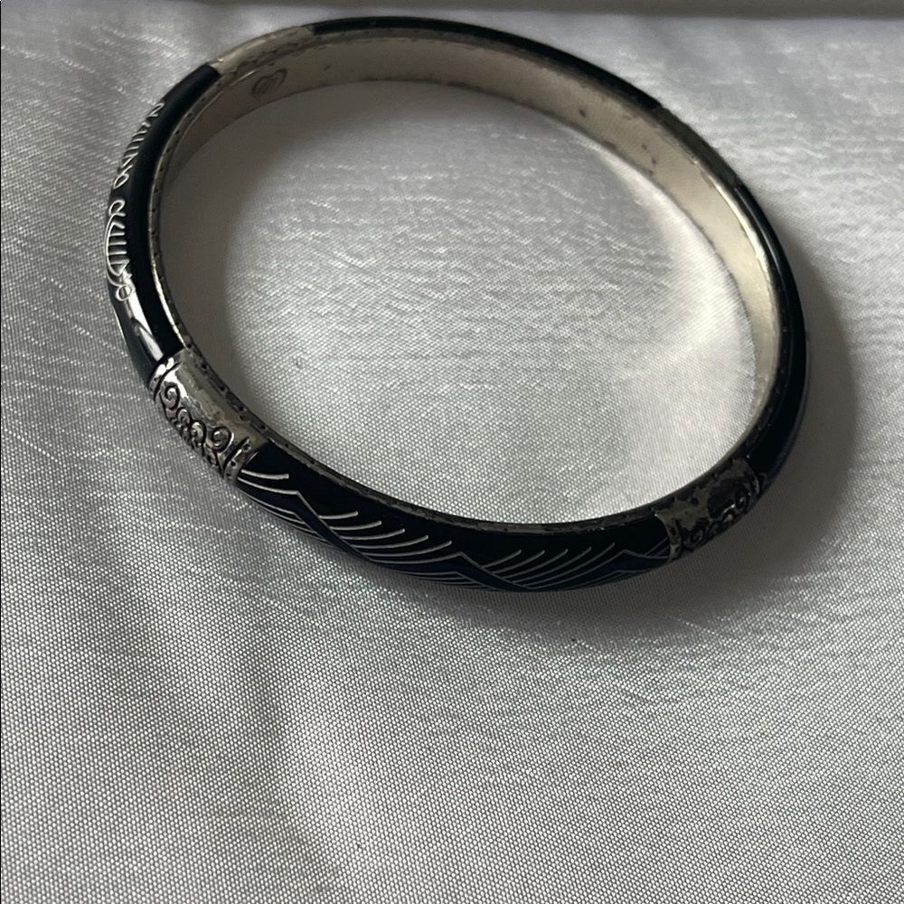 Brighton Black and Silver Bracelet